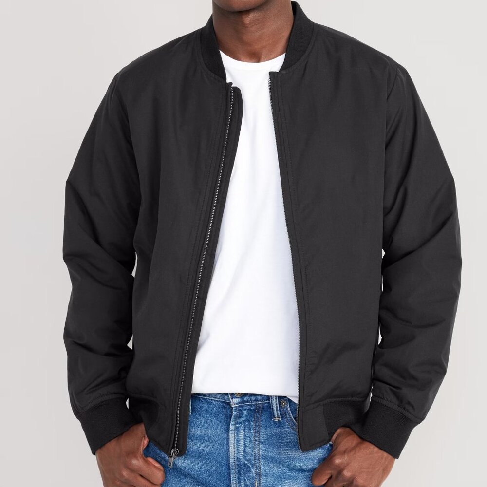 Men's Big & Tall Bomber Jacket | Old Navy Size 3X